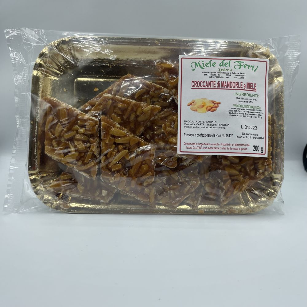 Pacchetto Croccante alle Mandorle e Miele 200g